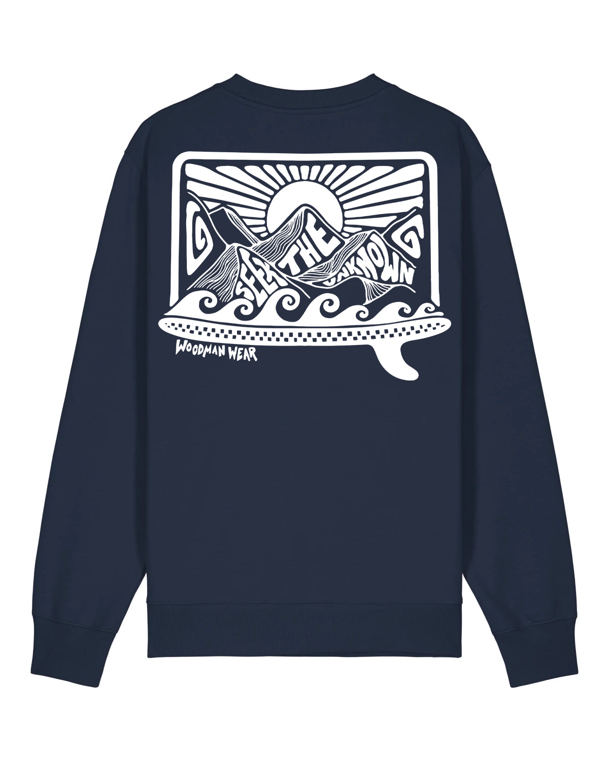 Organic Sweater - seek the unknown