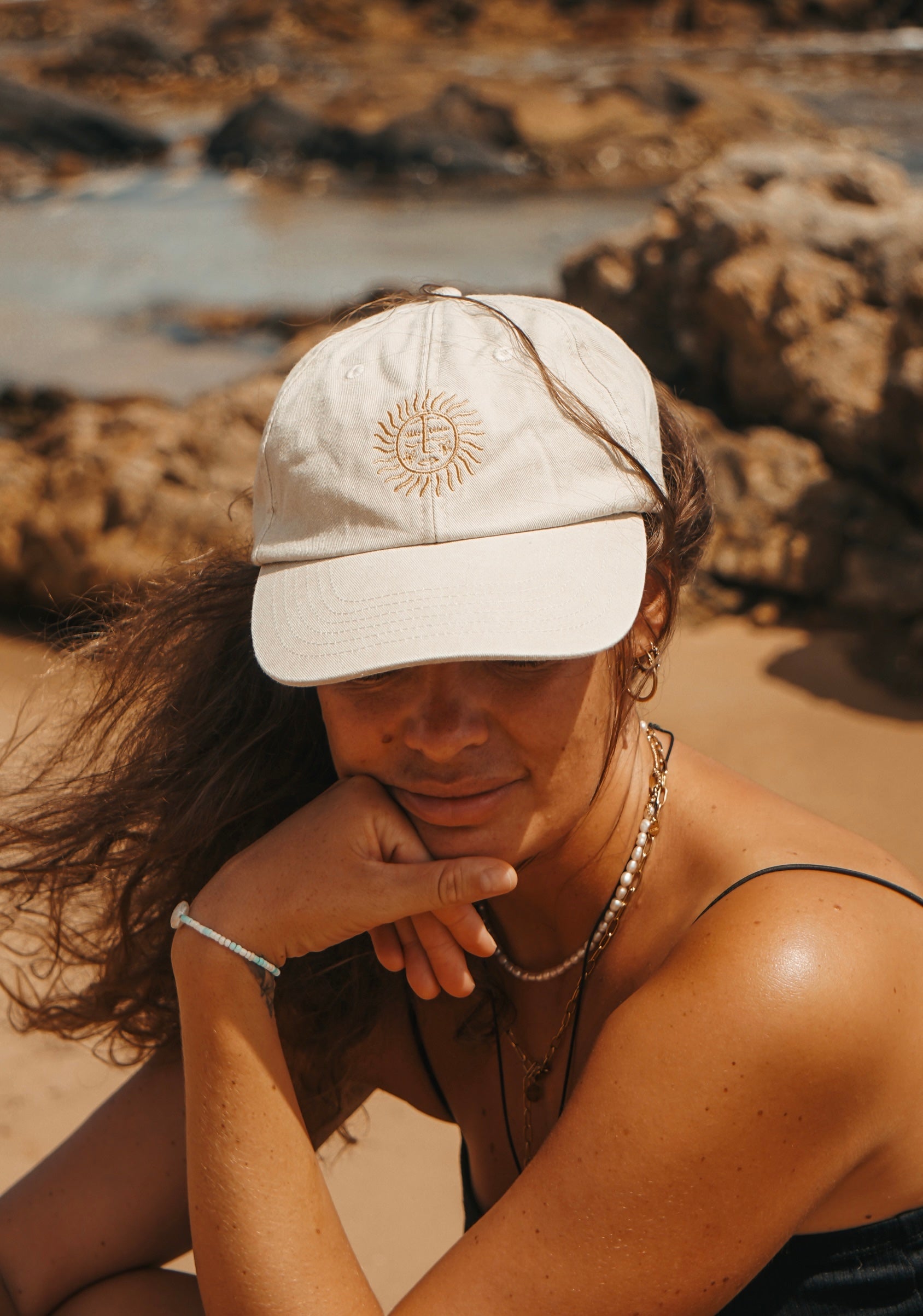 Vintage Cap radial sun