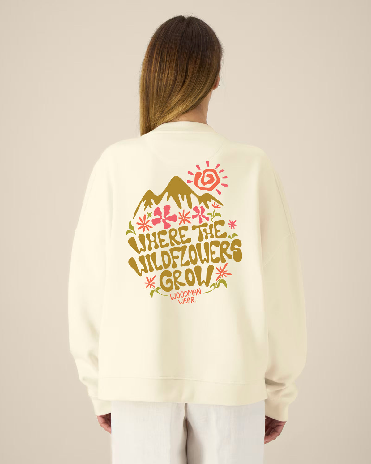 Oversized sweater - WILDFLOWER
