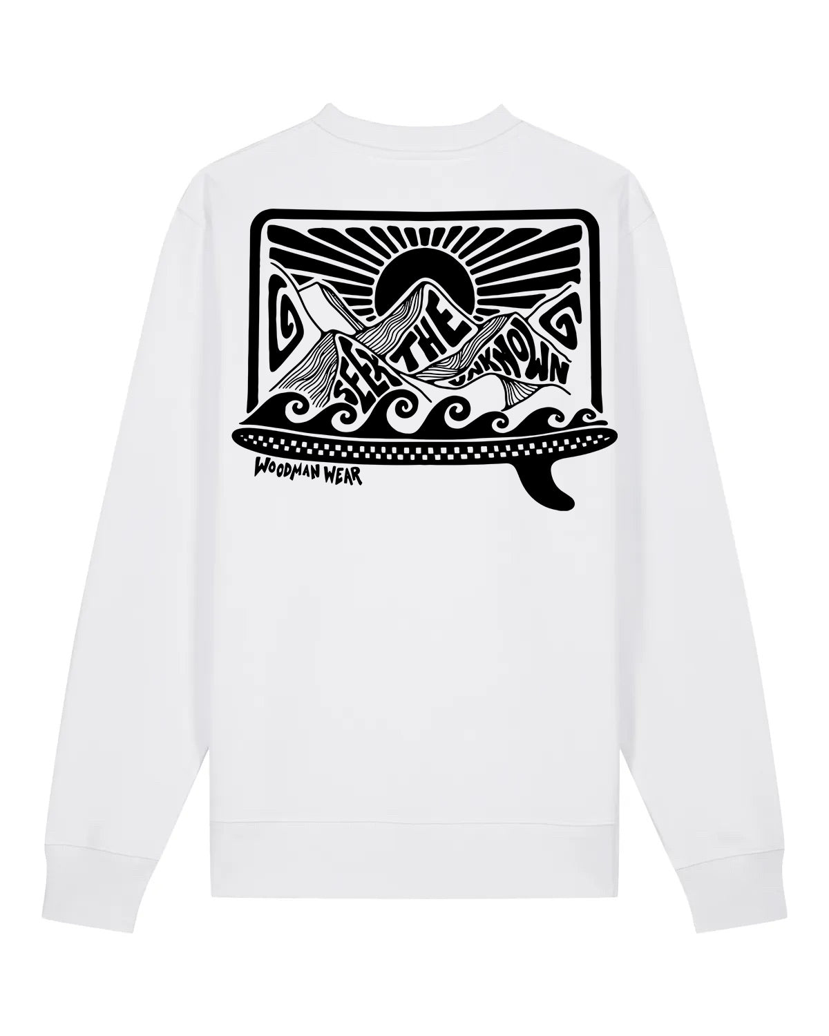 Organic Sweater - seek the unknown