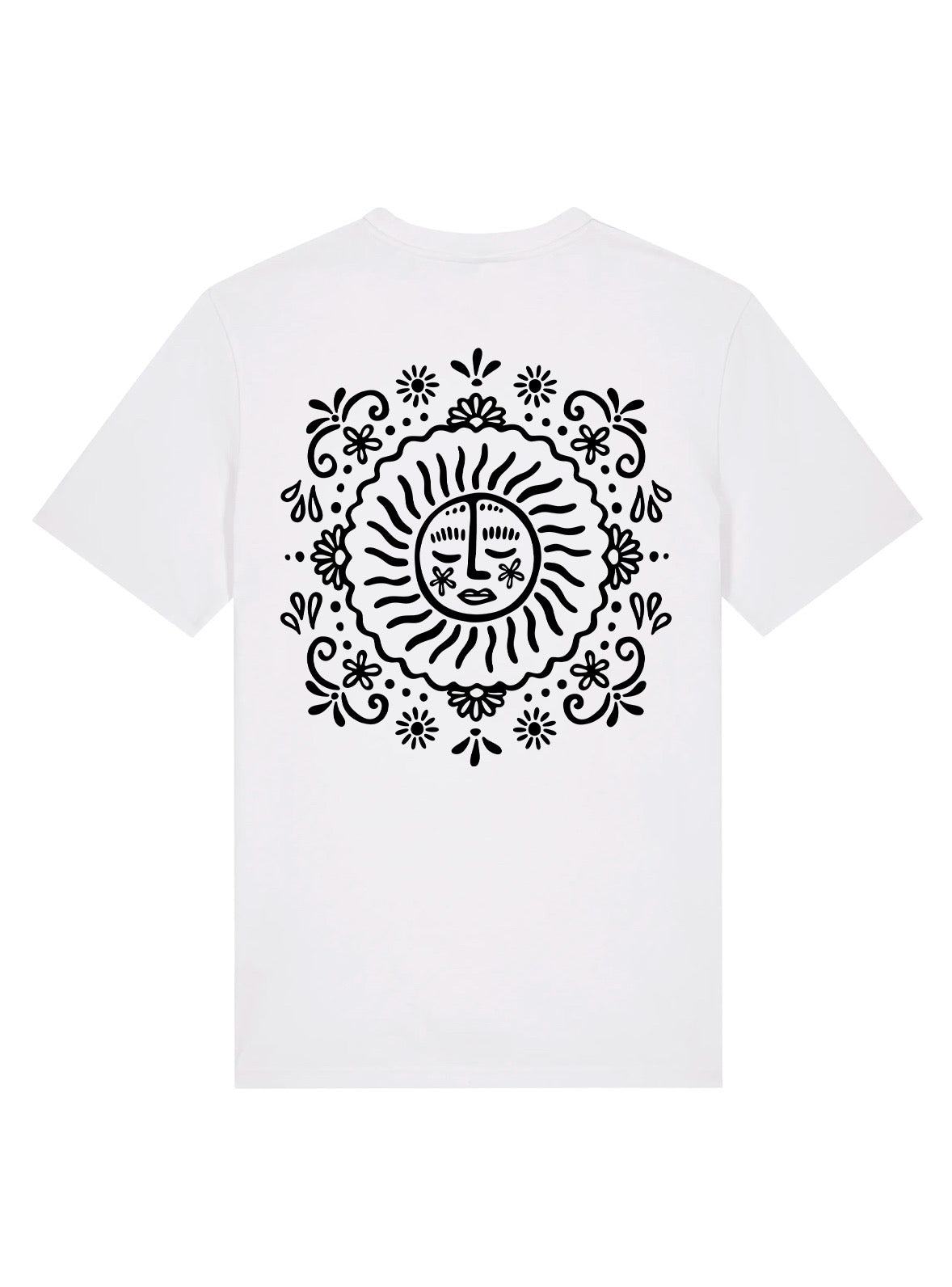 Organic Tee radial sun 🌞