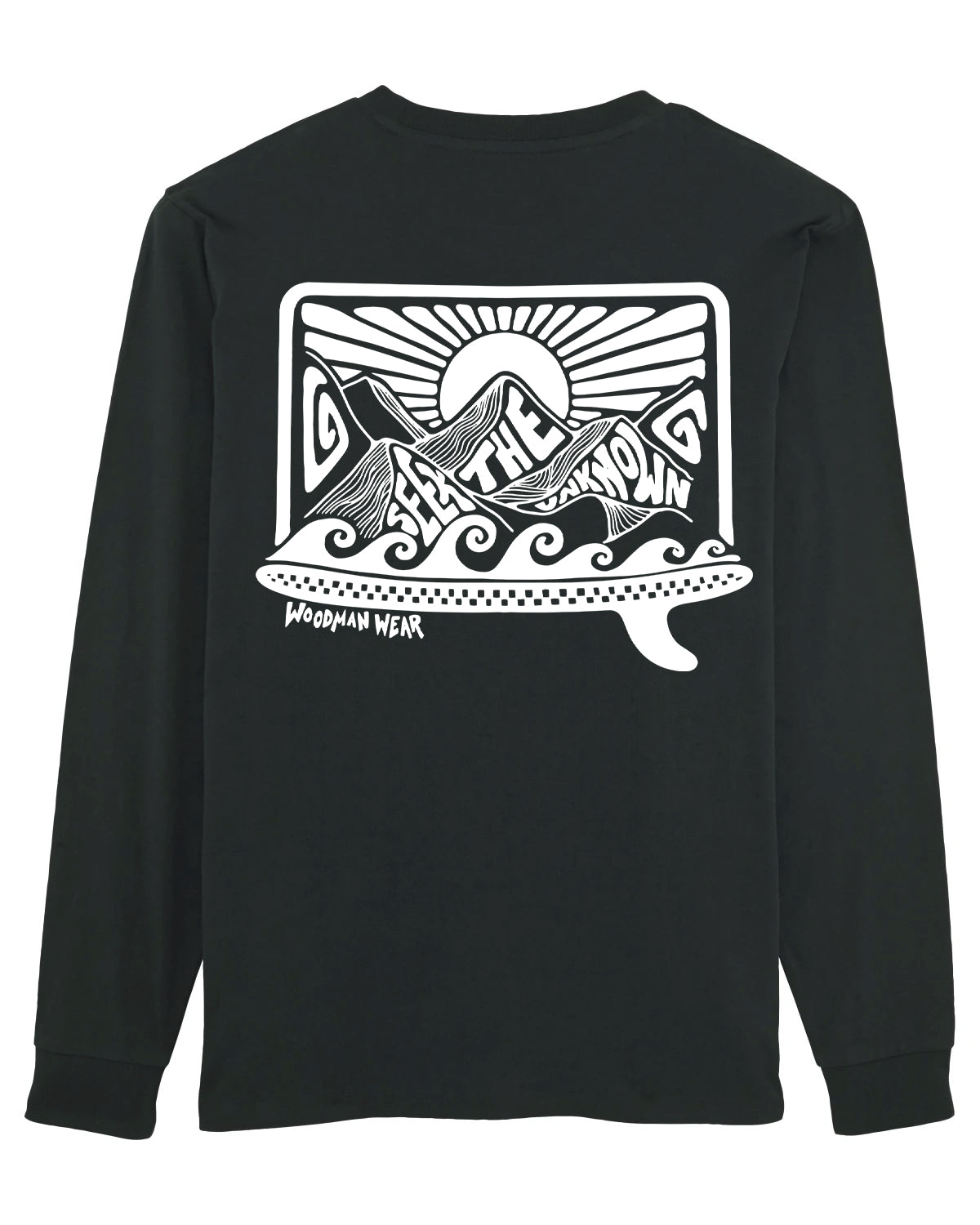 Organic Longsleeve - seek the unknown