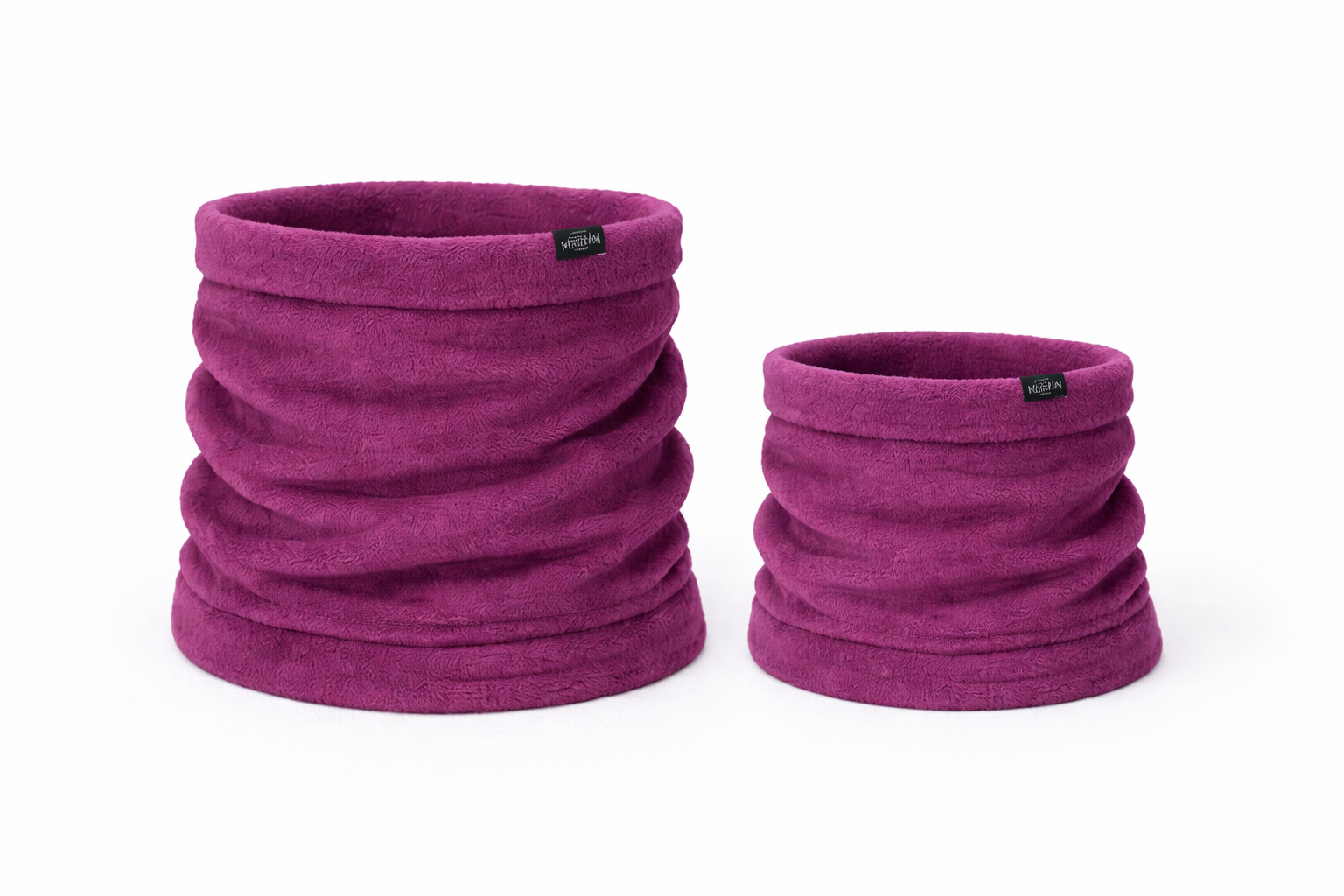 Mini & Me Neckwarmer Set berry