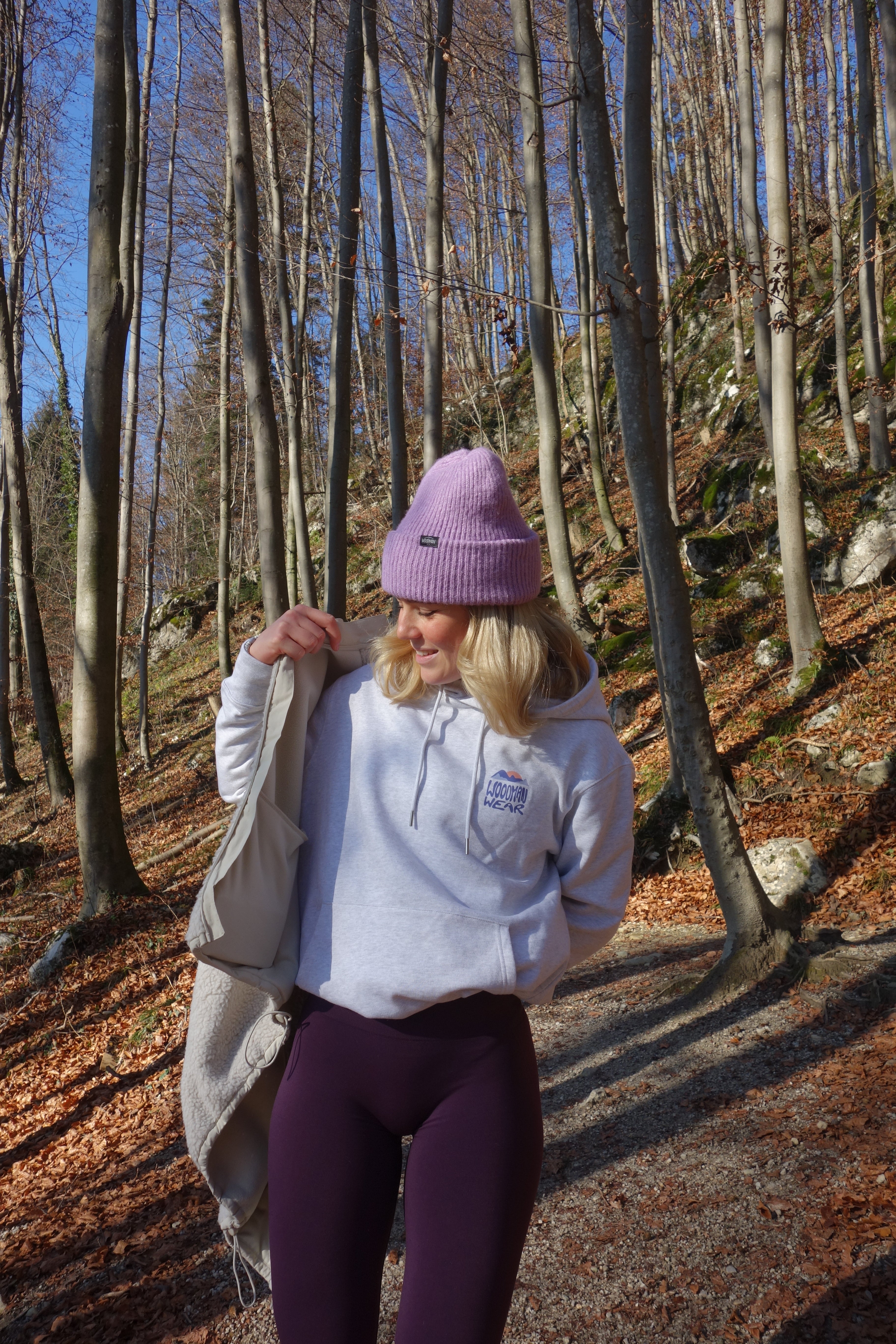 Beanie Rosi lavendel