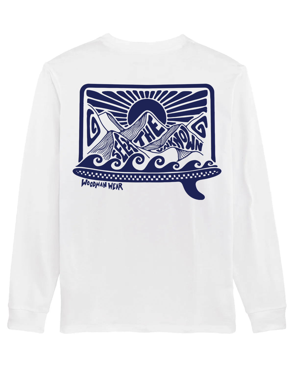 Organic Longsleeve - seek the unknown