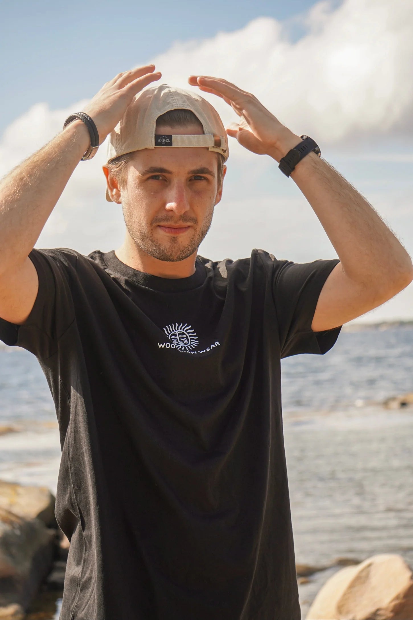 Organic Tee radial sun ๐