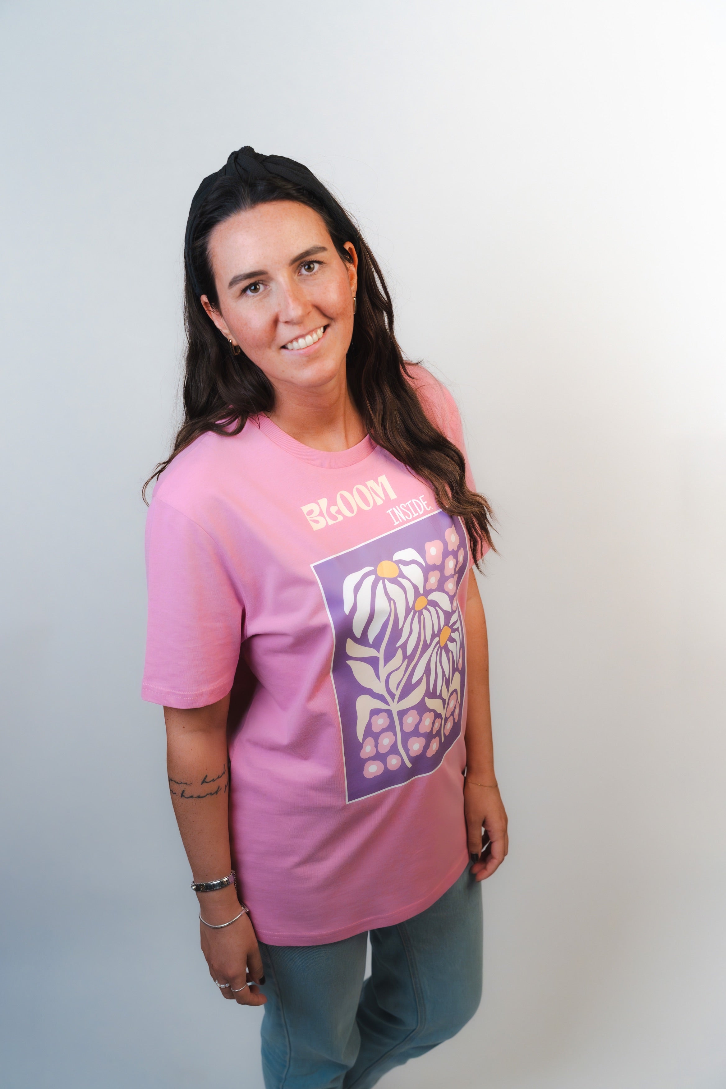 Organic Tee - Bloom inside