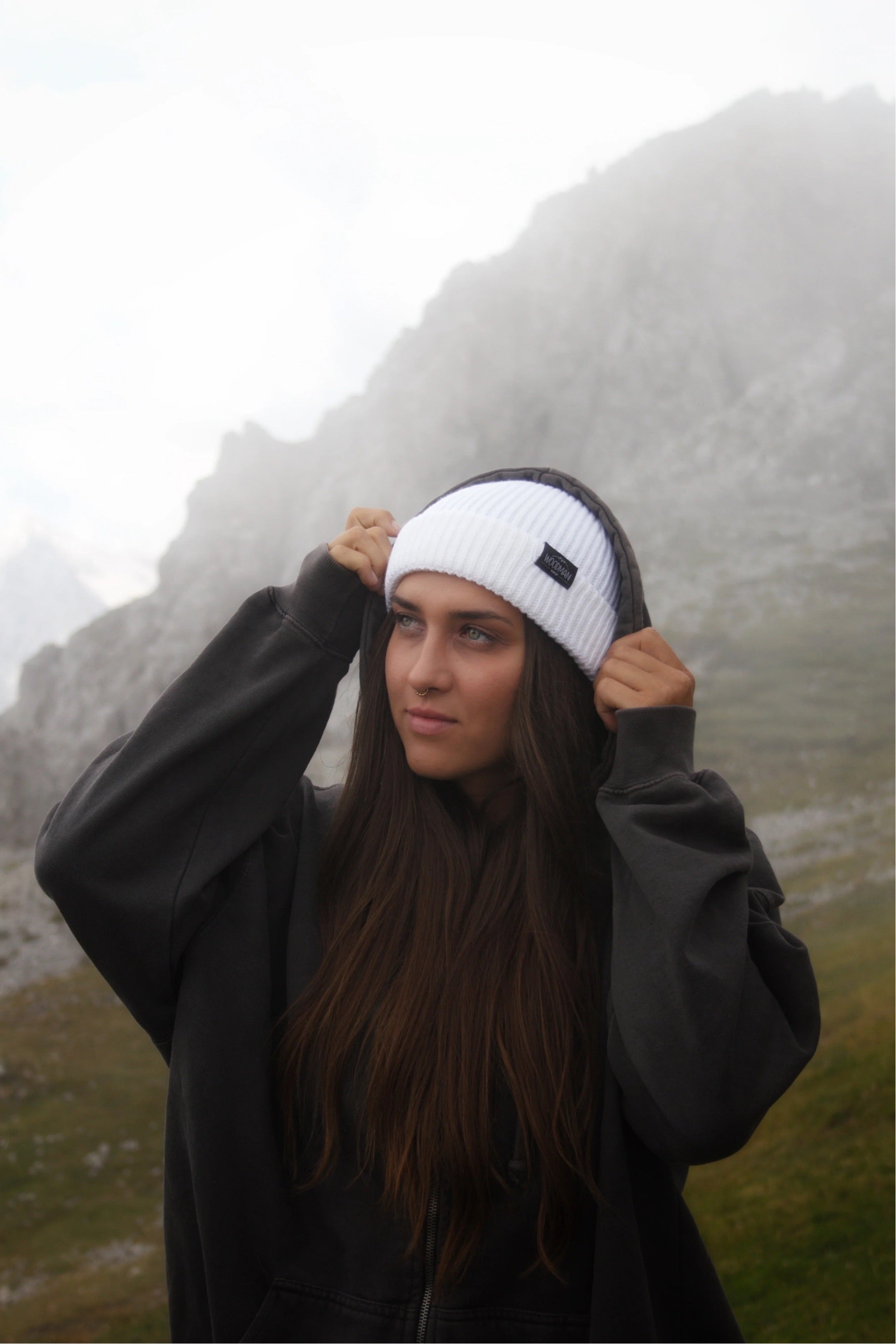 Beanie Trawler White