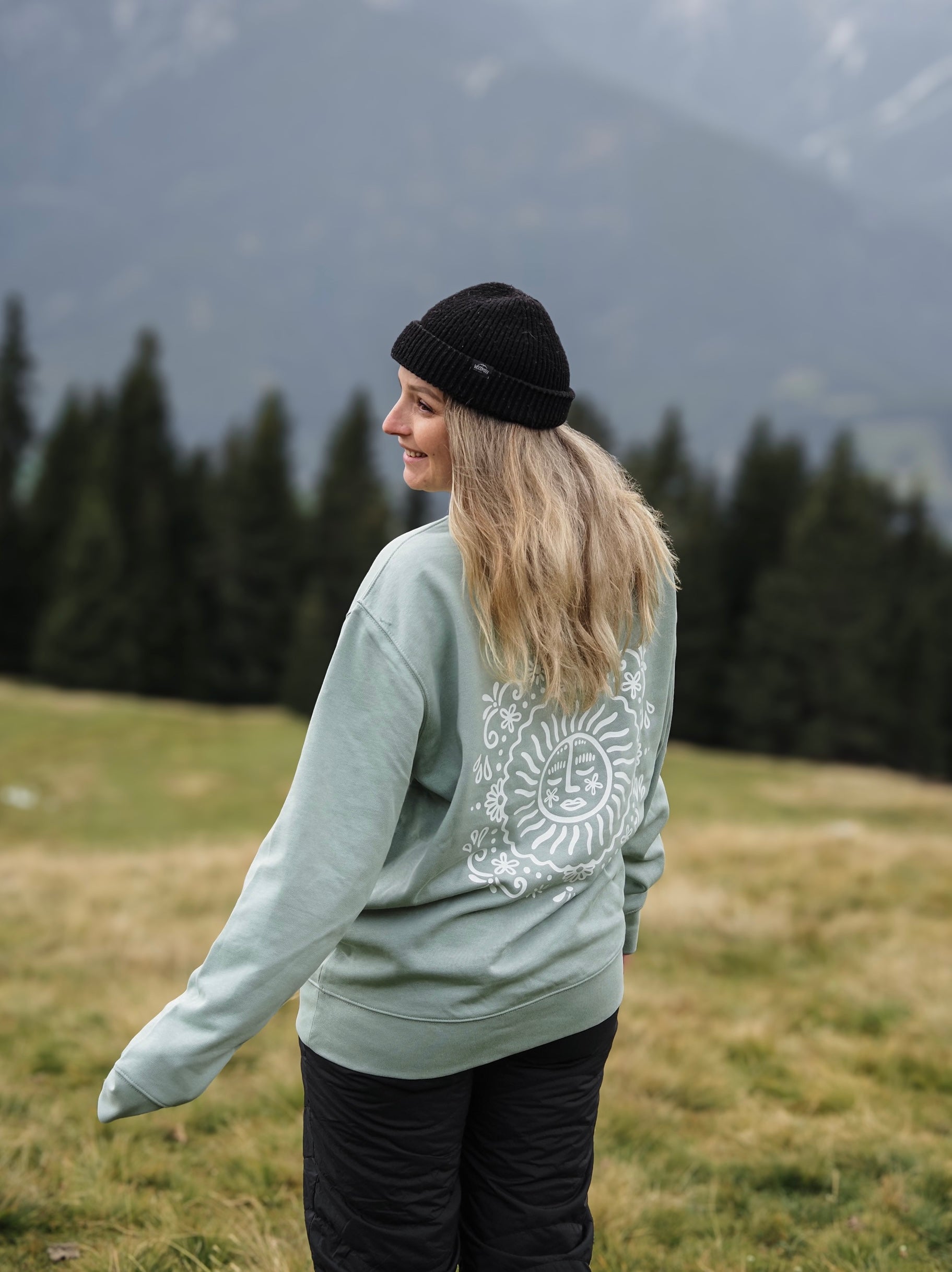 Organic Sweater radial sun 🌞