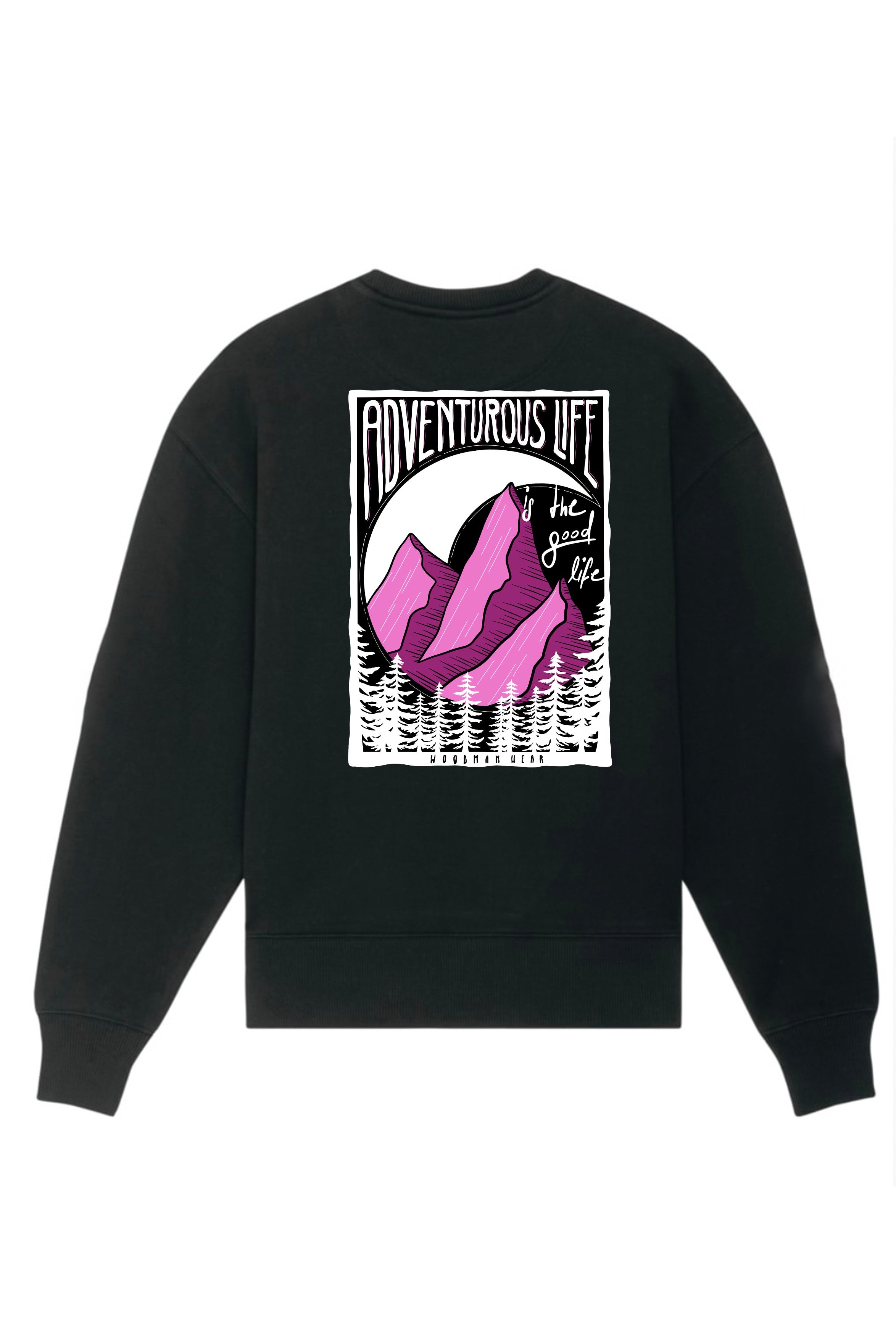 Organic Sweater Kids - Adventurous life