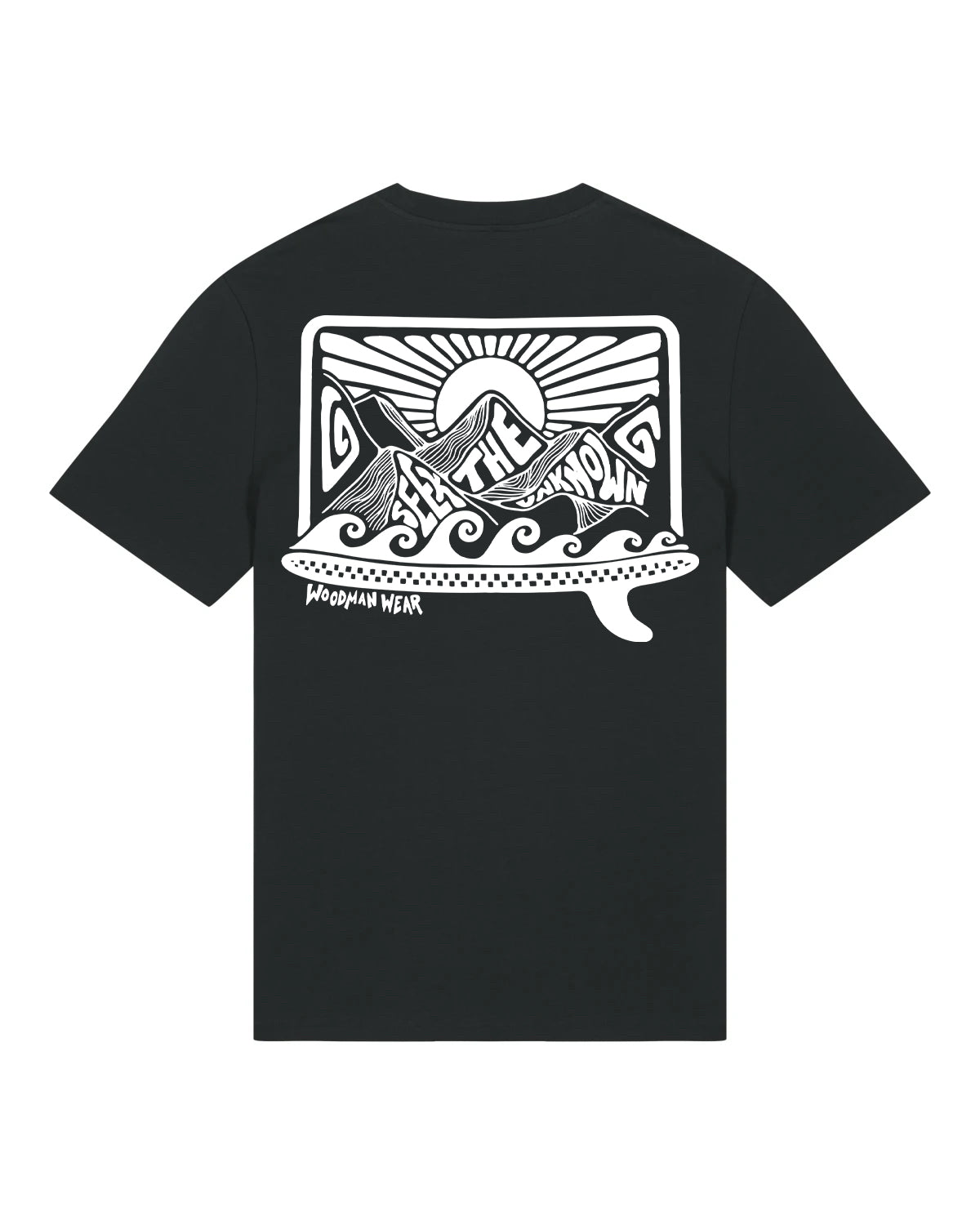 Organic Tee - seek the unknown