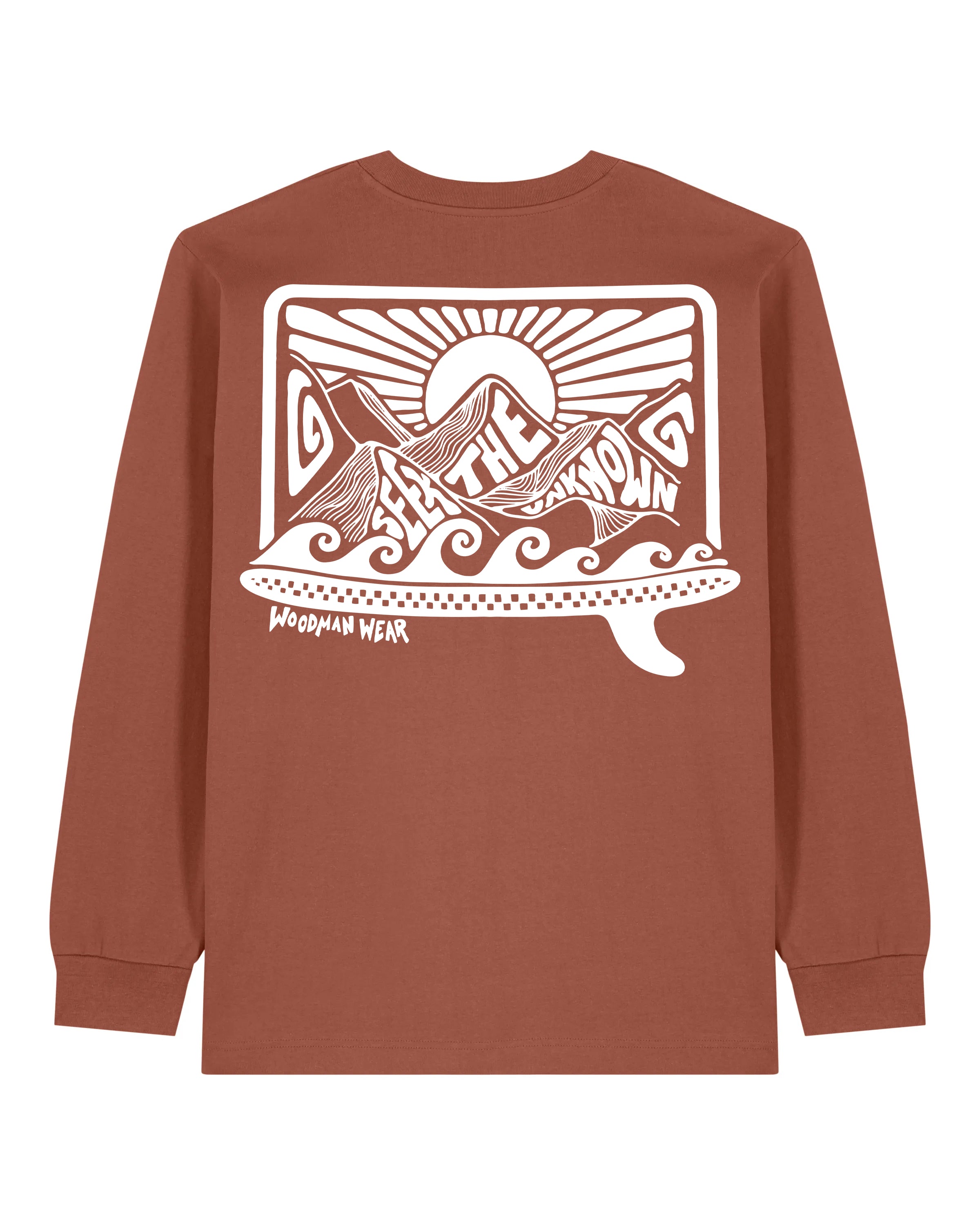 Organic Longsleeve - seek the unknown