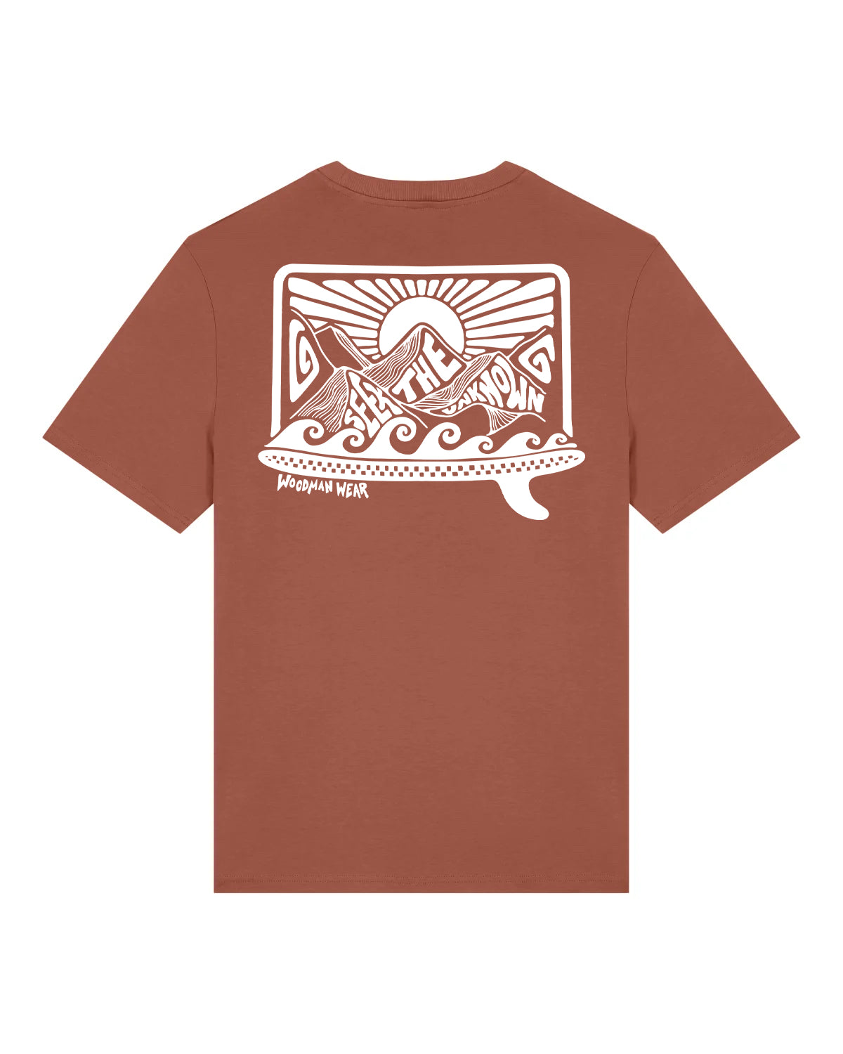 Organic Tee - seek the unknown