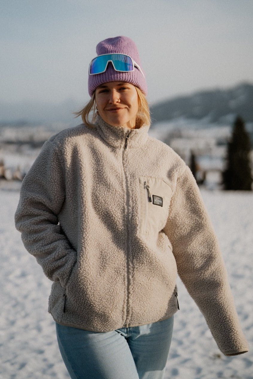 Sherpa Fleece Weste Long sleeve Unisex