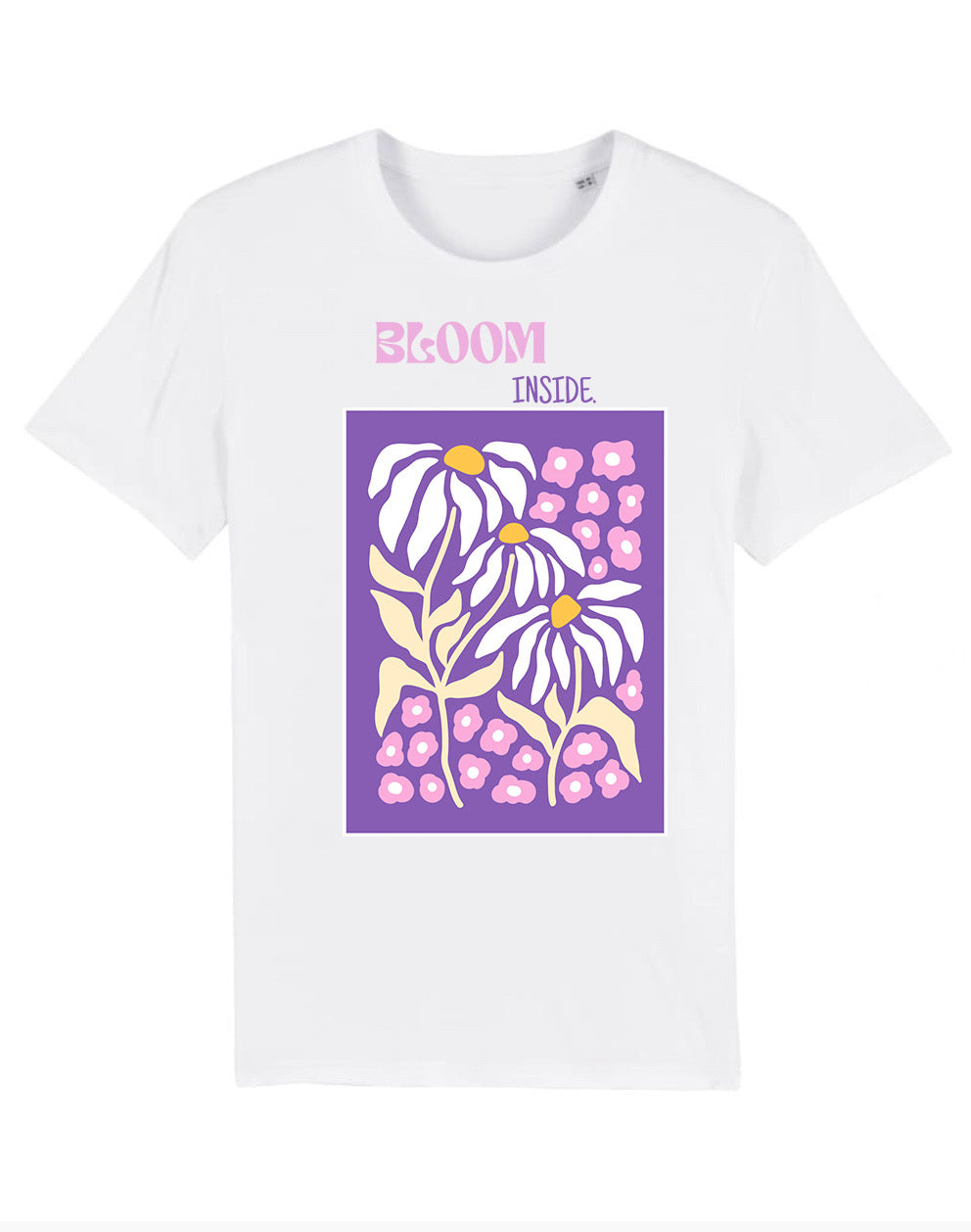 Organic Tee - Bloom inside