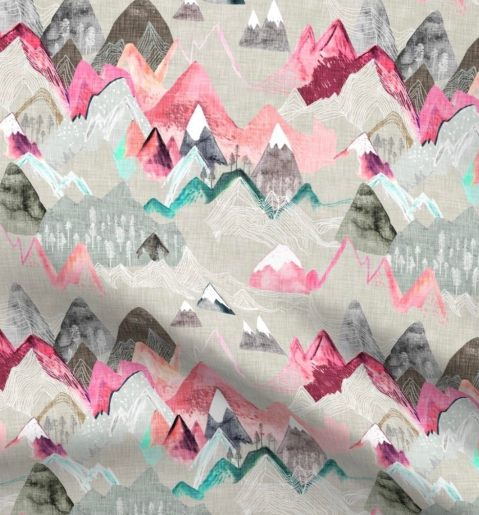 Performance Headband Mountain Rosa