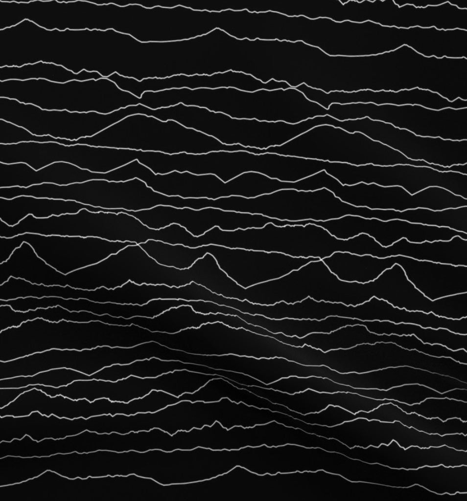 Performance Headband Mountain Lines