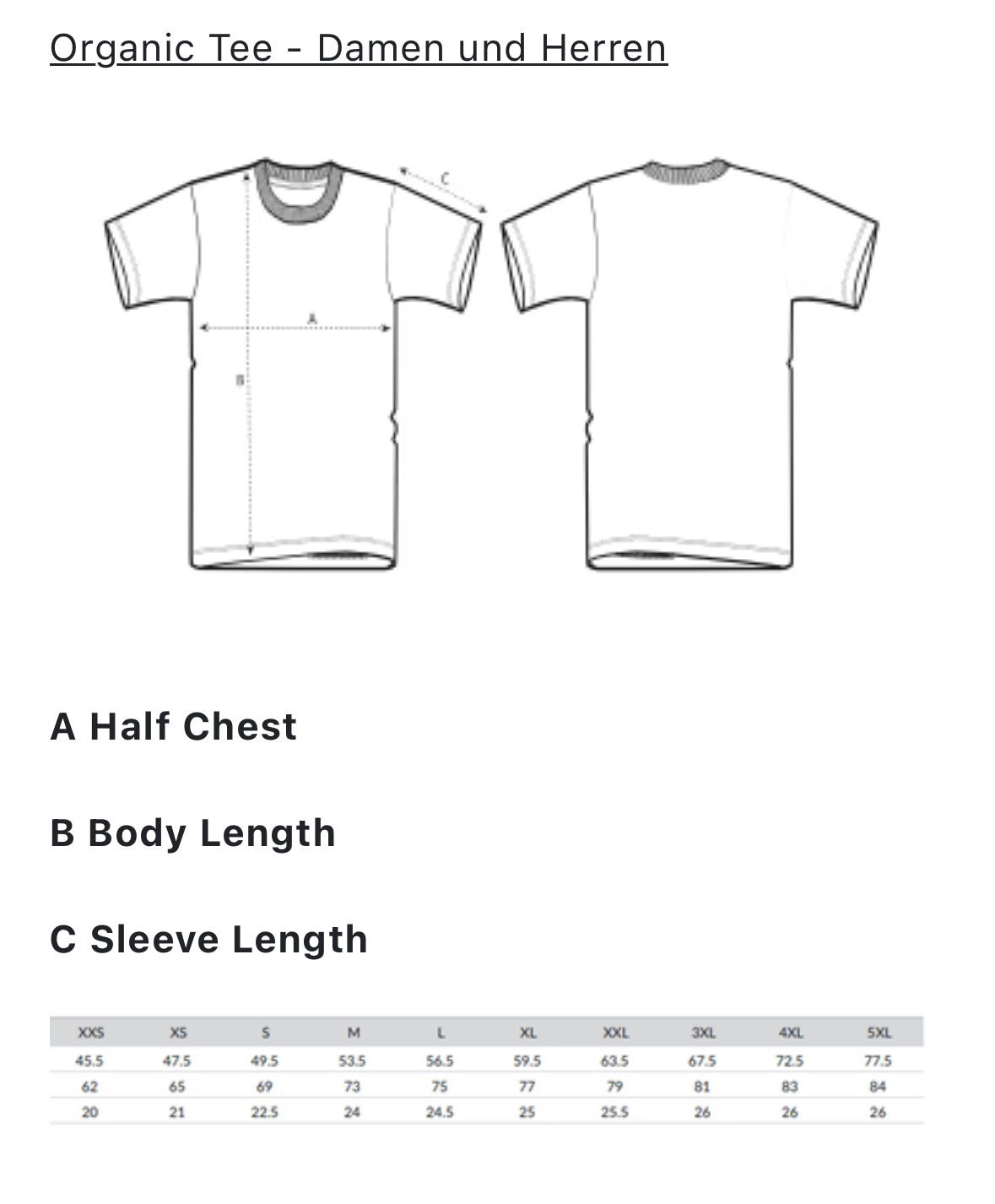 Organic Tee - Nature