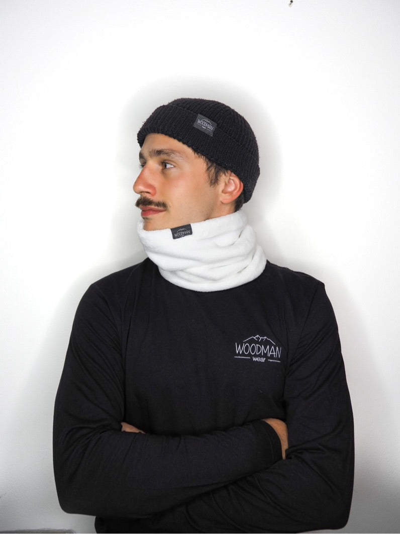 Neckwarmer white