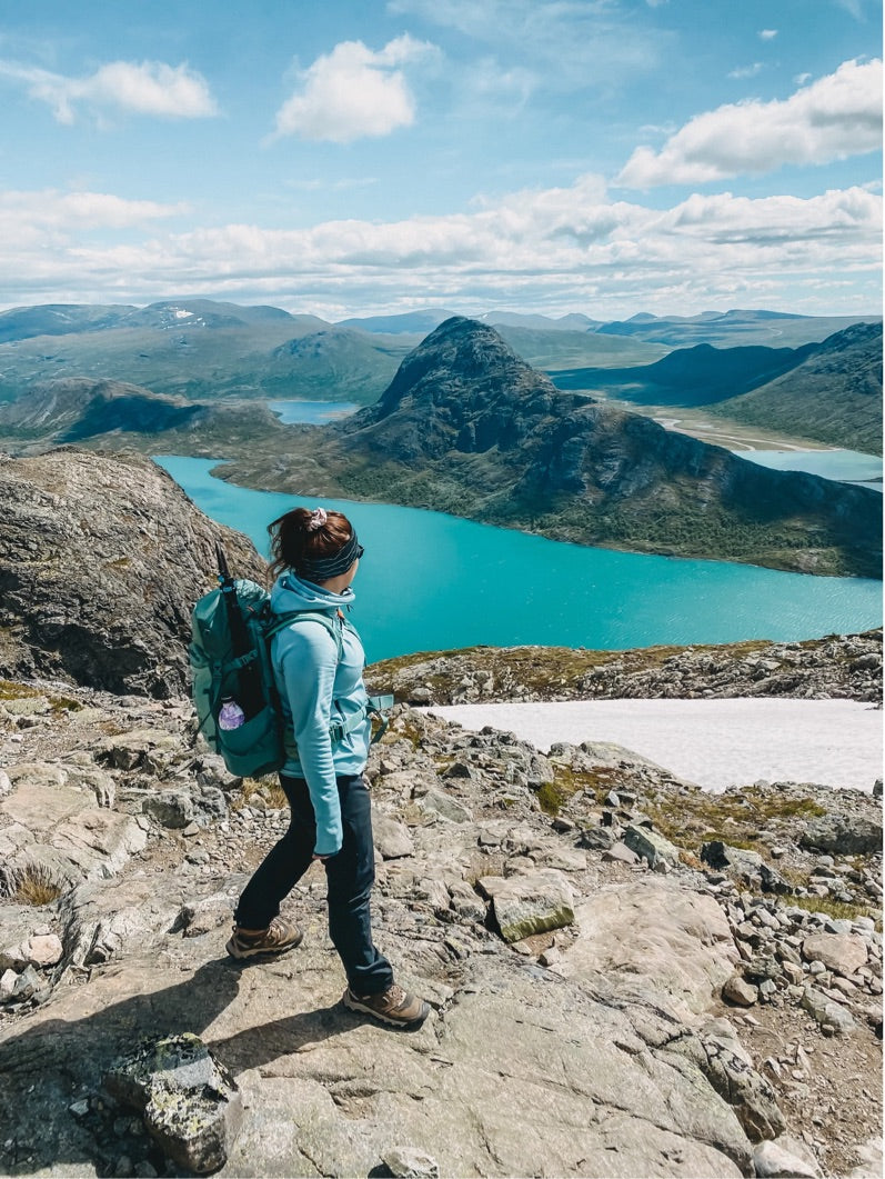 Performance Headband Mountain Lines