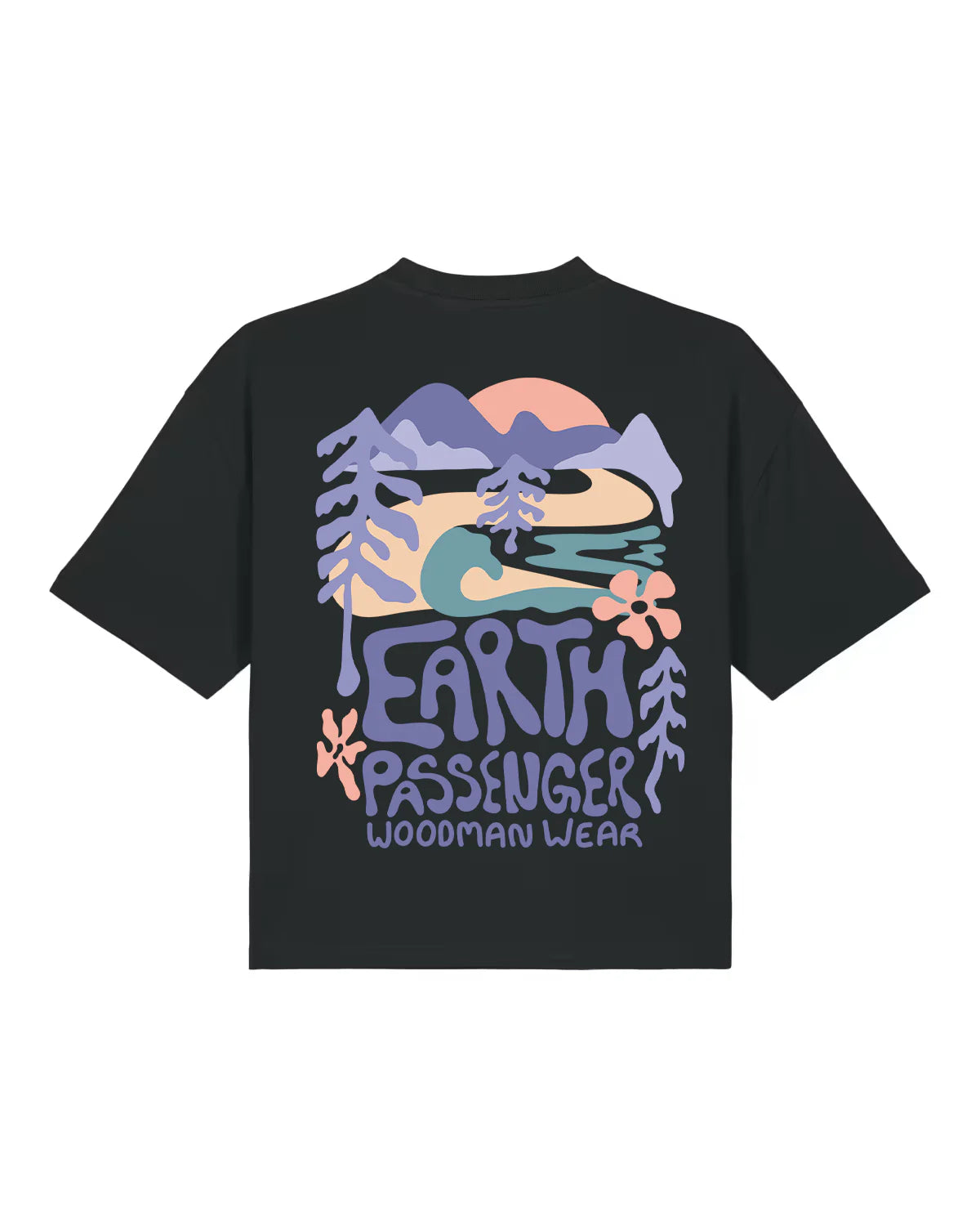 Organic Tee - earth passenger short