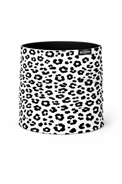 Performance Merino Neckwarmer Leo black&amp;white