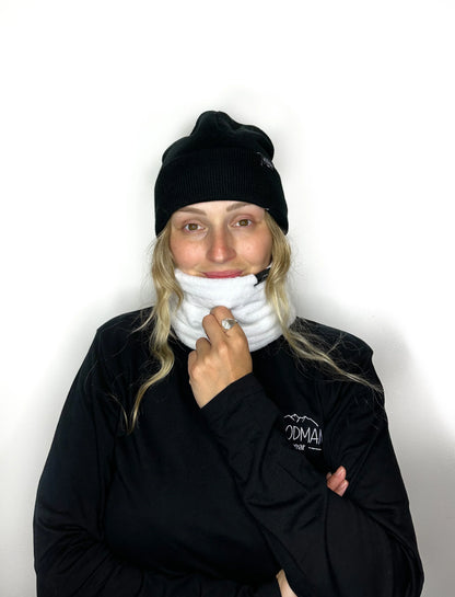 Neckwarmer white