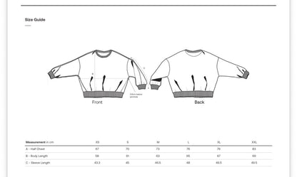 Oversized Sweater BUILD TO BLOOM