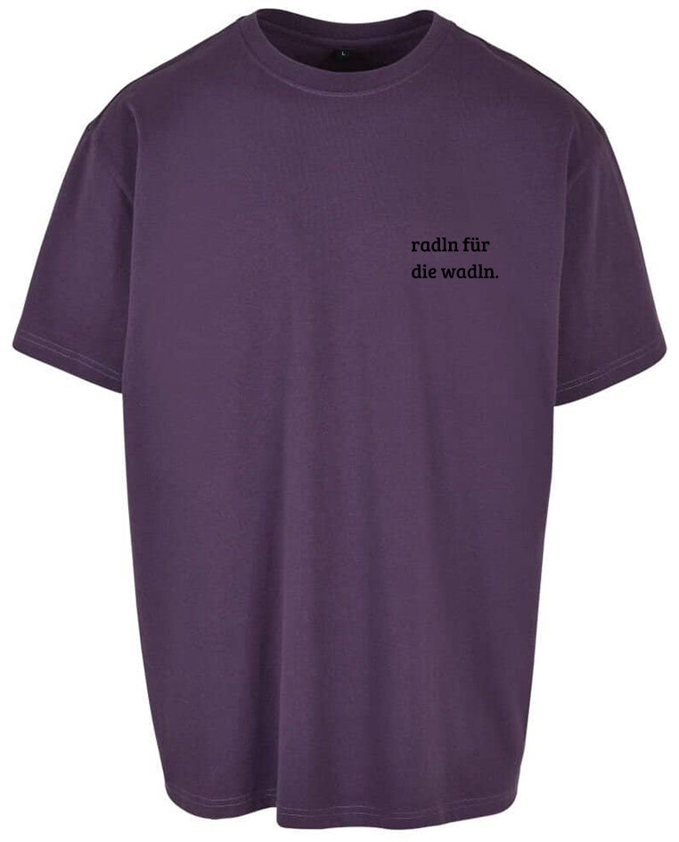 NEW Oversize Tee Unisex - radln für die wadln.