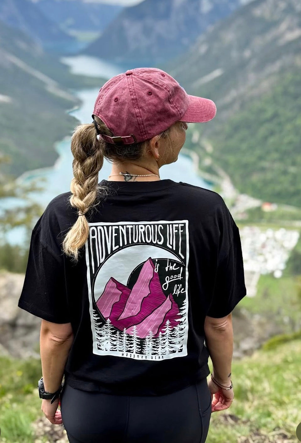 Organic Tee short - Adventurous life