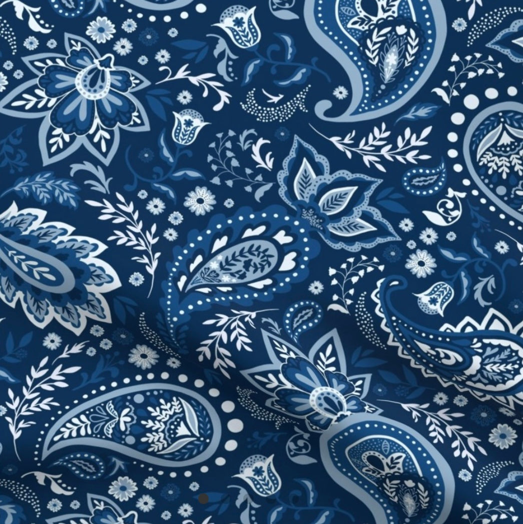 NEW Performance Headband Paisley Royal