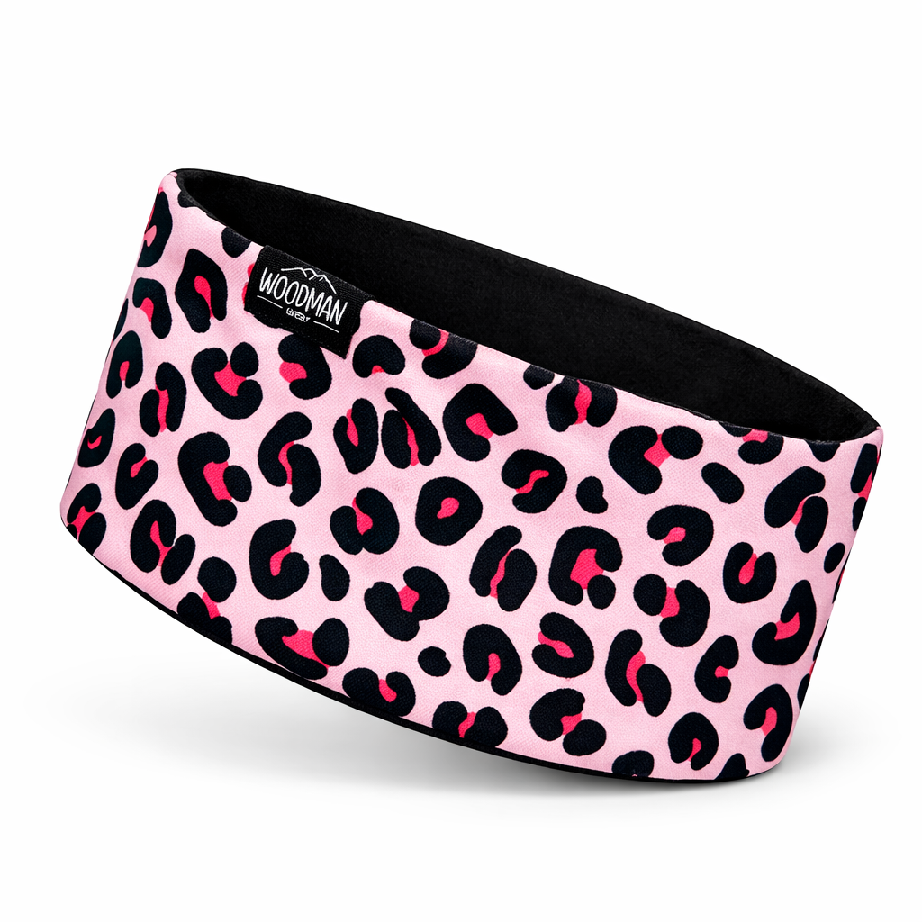 NEW Performance Merino Headband Leo Rosa