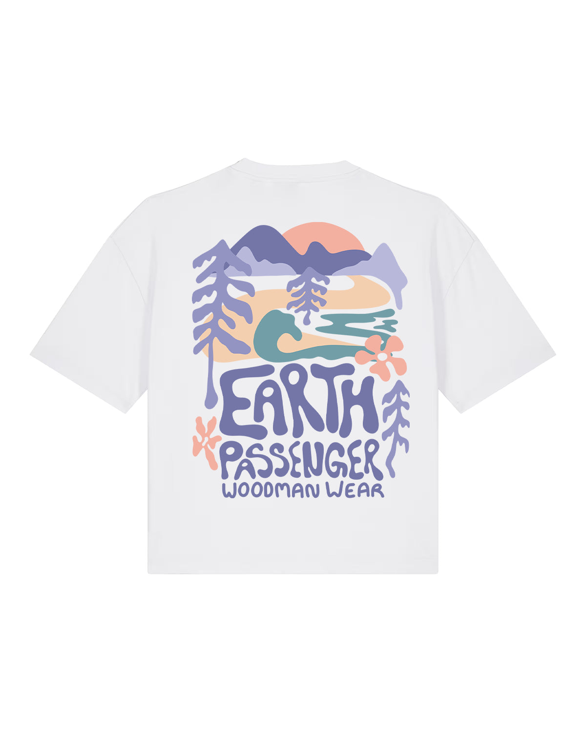 Organic Tee - earth passenger short