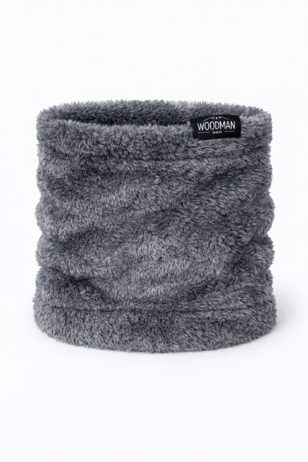 Neckwarmer Teddy light grey
