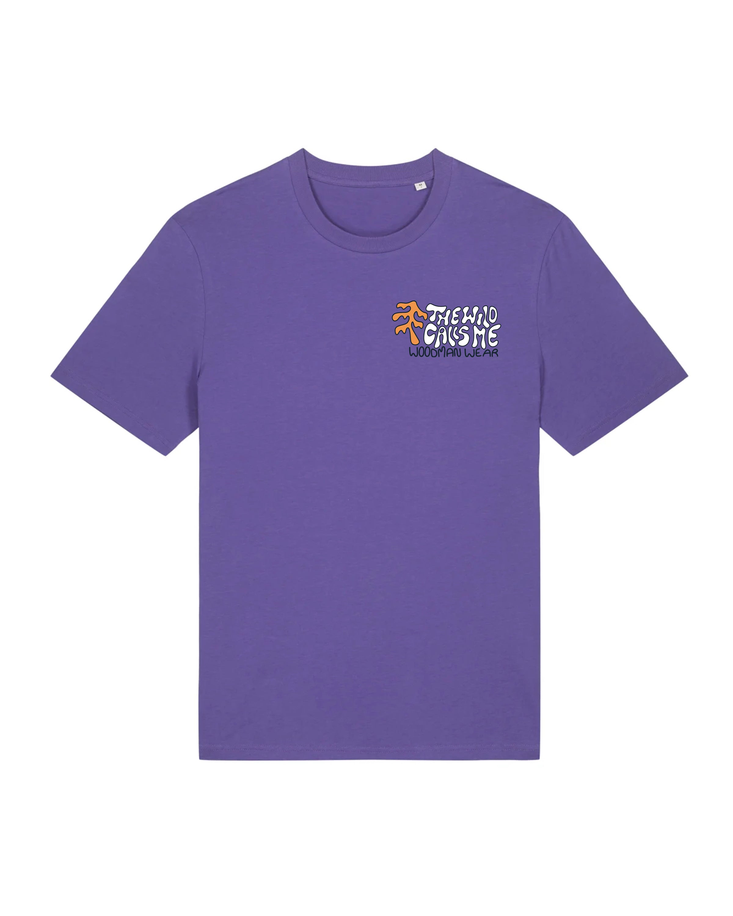 Organic Tee - the wild calls me