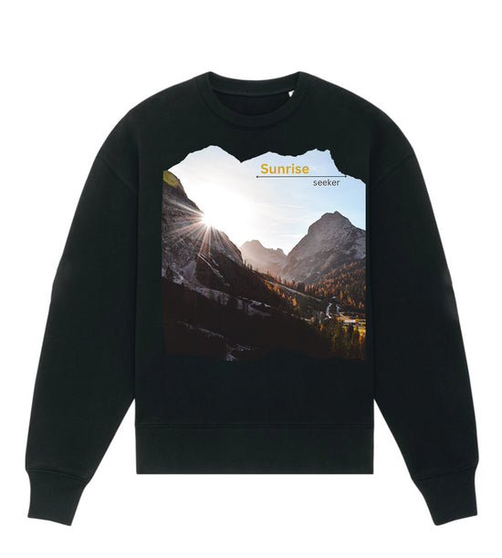 Organic Sweater Oversized -  sunrise seeker