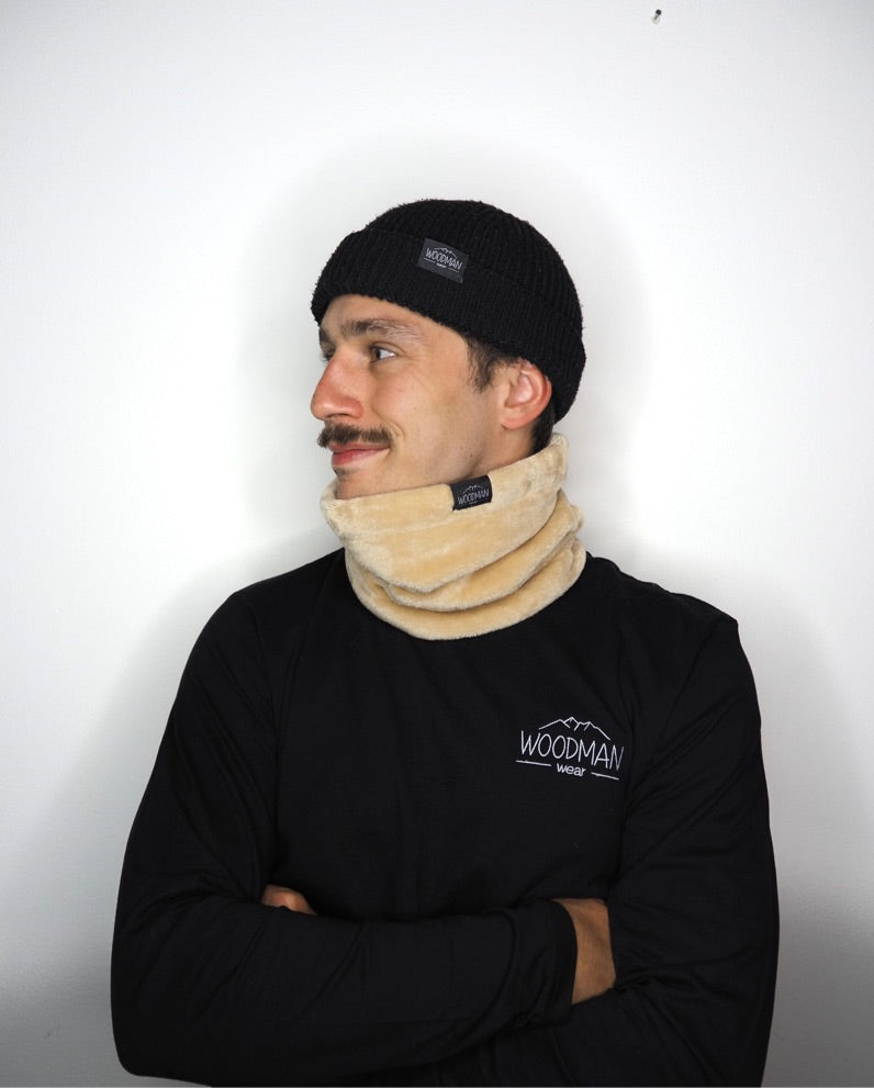Neckwarmer beige
