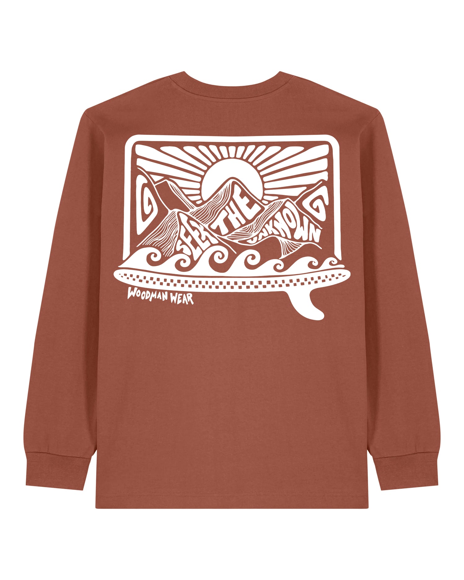Organic Longsleeve - seek the unknown