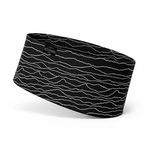 Performance Headband Mountain Lines