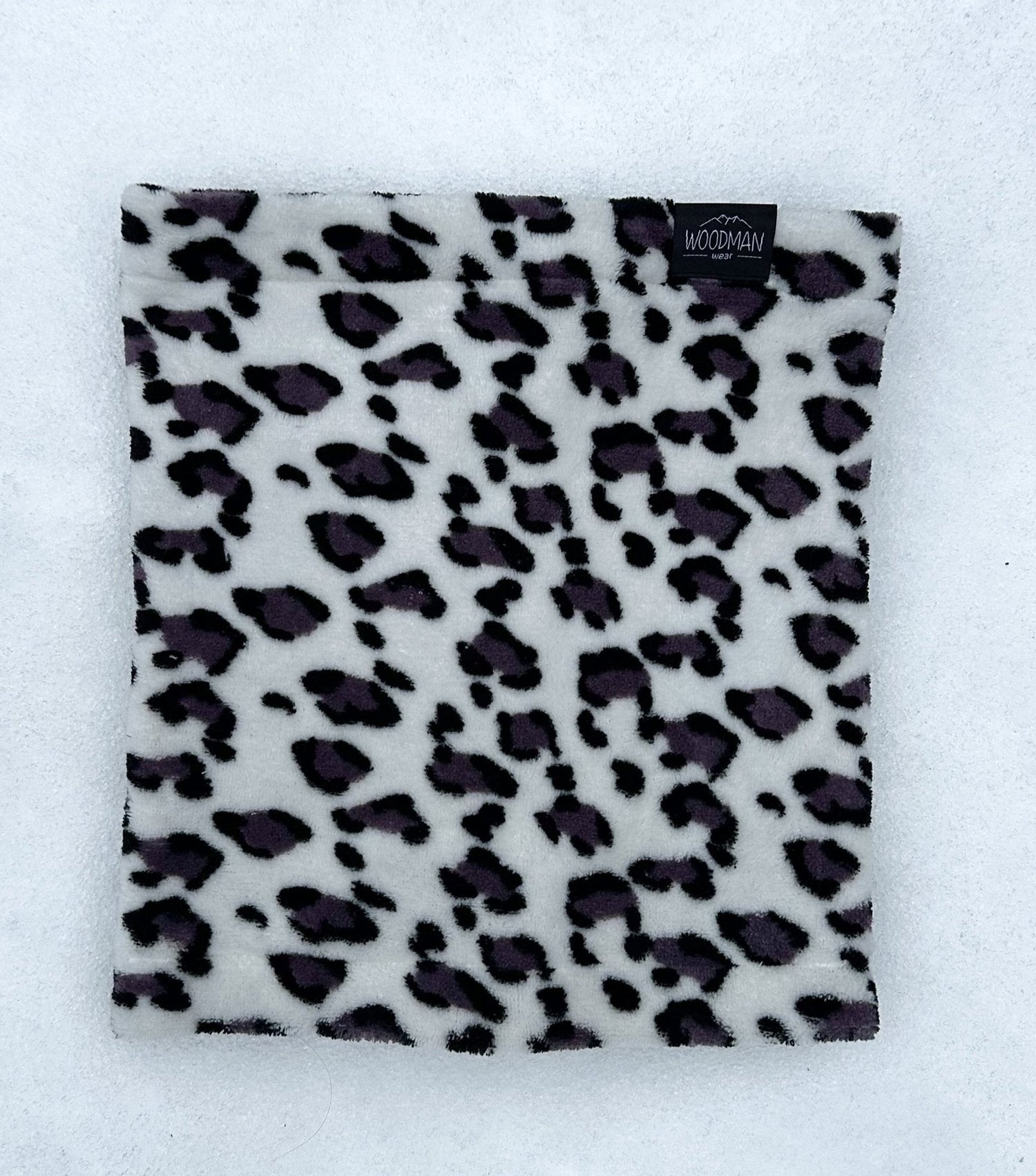 Neckwarmer Panther white