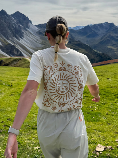 Organic Tee radial sun 🌞