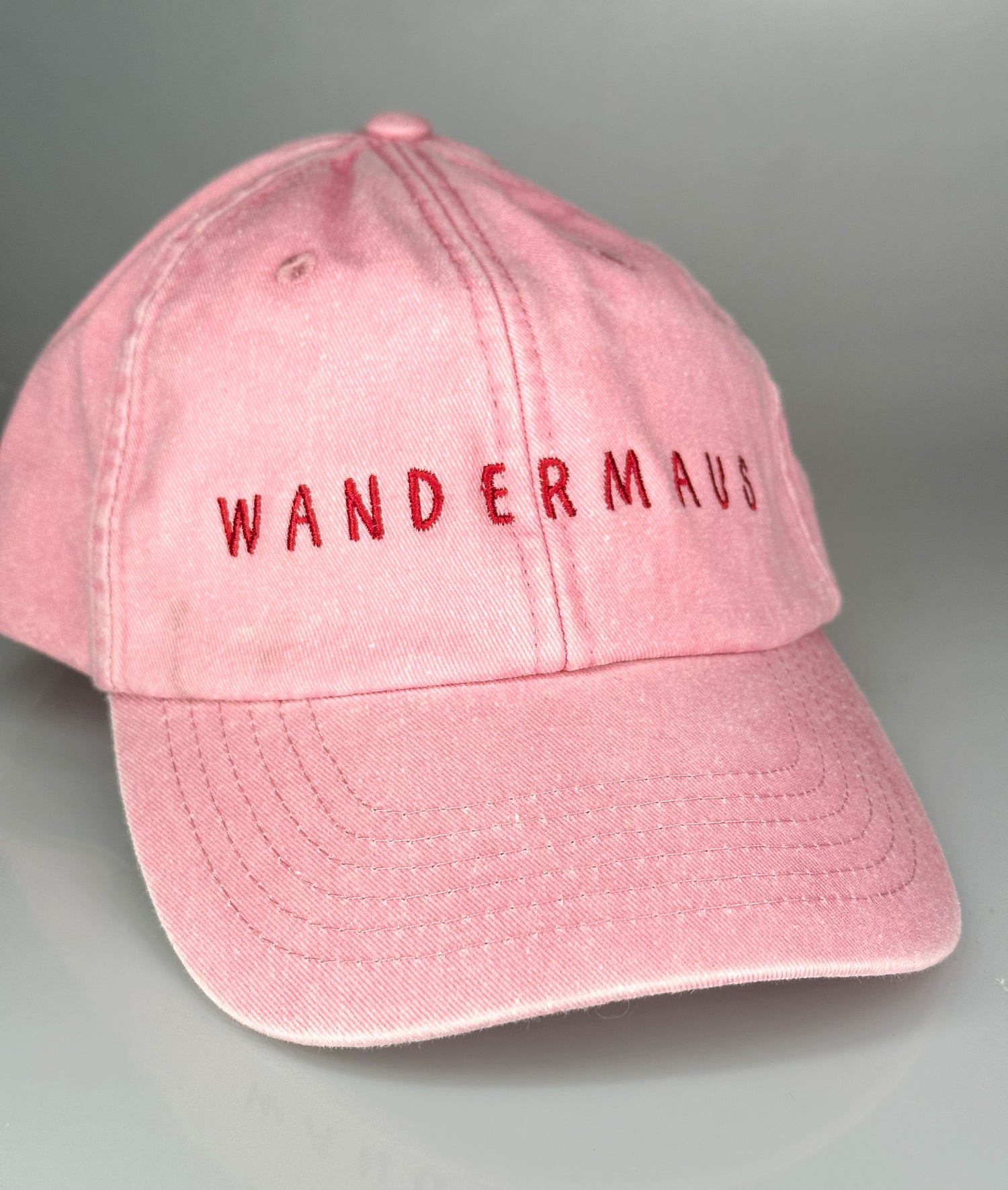 Vintage Cap ,, Wandermaus “ rosa