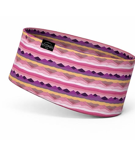 Performance Headband Mountain pink