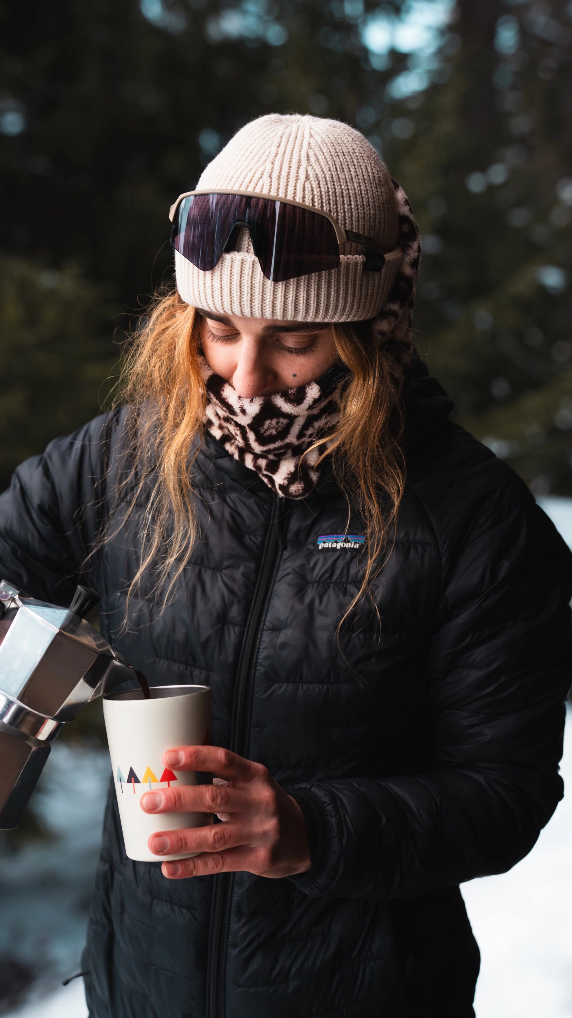 Neckwarmer Leo brown