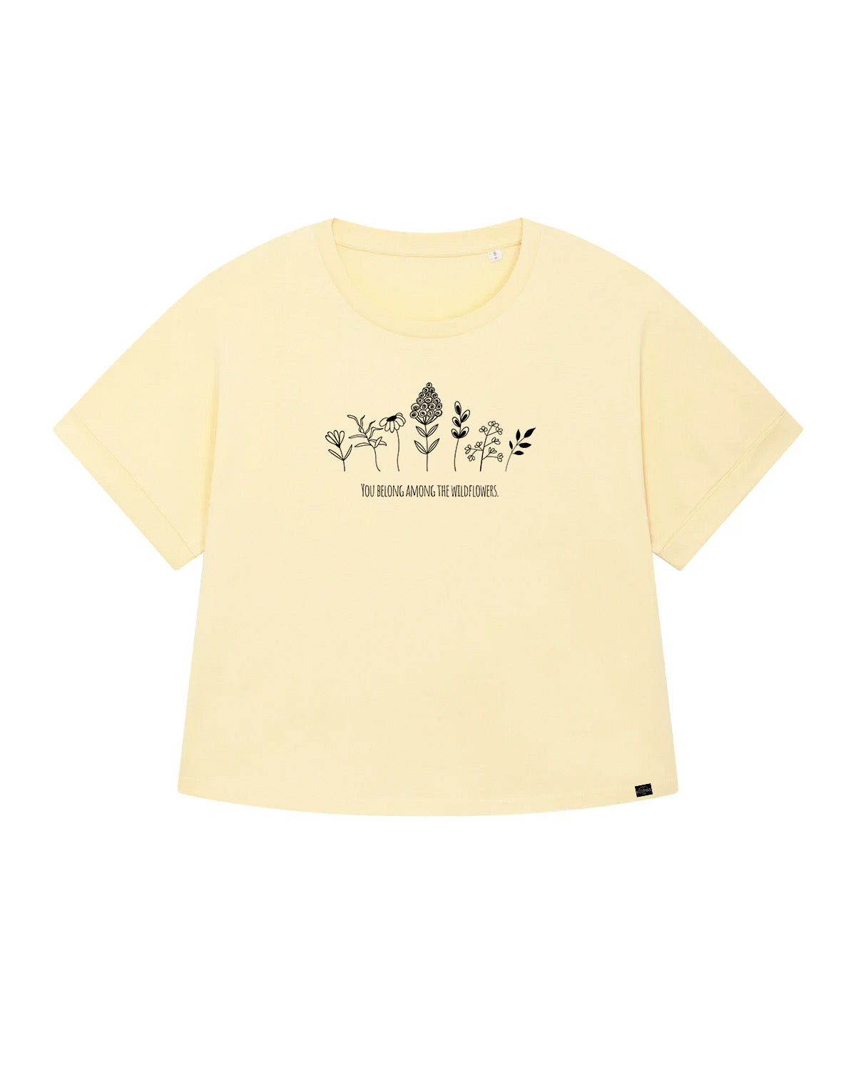 Organic Tee Oversized - Wildflower