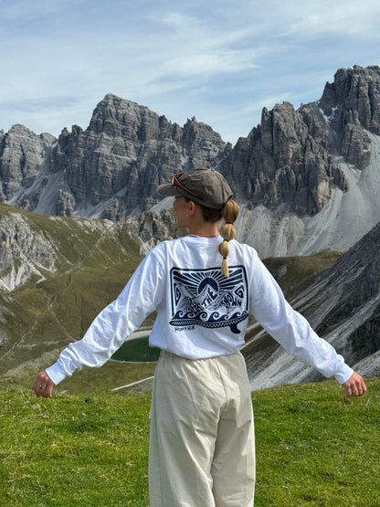 Organic Longsleeve - seek the unknown
