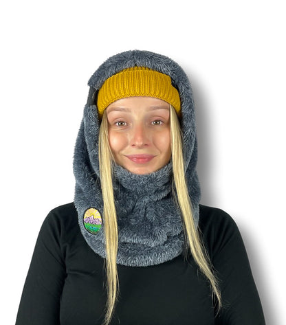 Hood Teddy blue